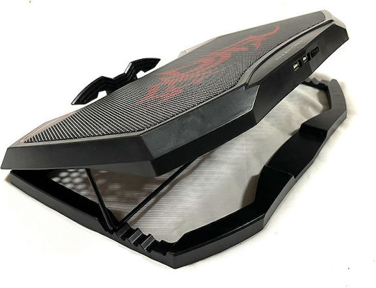Nuoxi H1 Cooling Pad for Laptop up to 17" with 3 Fans and Illumination