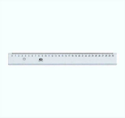 Ruler Plastic Transparent 60cm Ilca