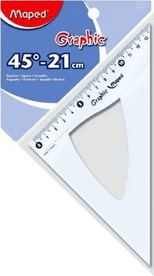 Maped Geometric Triangle Plastic 21cm