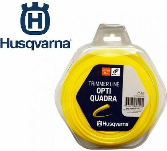 Husqvarna Quadra Μεσινέζα Τετράγωνη Μήκους 55m και Πάχους 2.7mm