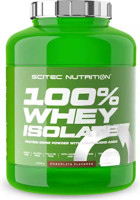 Scitec Nutrition 100% Whey Isolate Πρωτεΐνη Ορού Γάλακτος με Γεύση Σοκολάτα 2kg