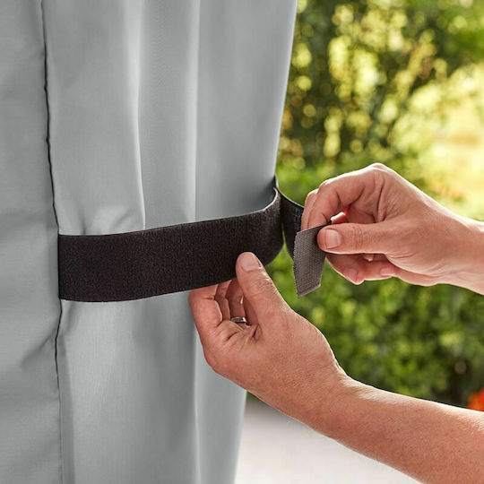 Weber Grill Cover Gray from Polyester with UV Protection 132cmx59.4cmx105.1cmcm