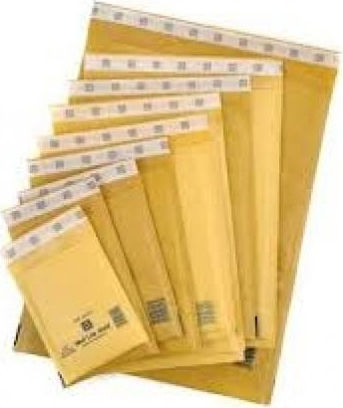 Sealed Air Envelope Bag Type with Bubble Wrap 1pcs in Yellow Color Mail Lite Gold