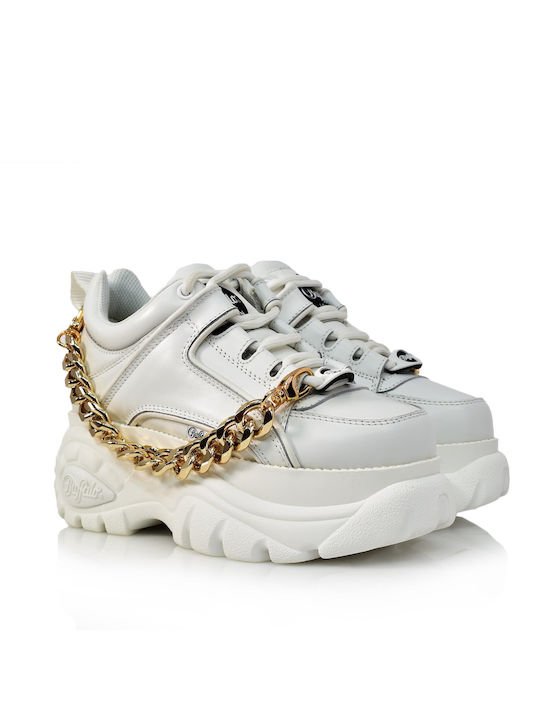 Buffalo Chunky Sneakers White