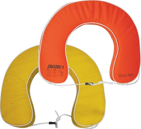 Lalizas Quick RD Life Jacket Horseshoe Buoy Adults Σωσίβιο Πέταλο 142Ν Πορτοκαλί
