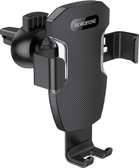 Borofone BH55 Βάση Κινητού Αυτοκινήτου 4.5" - 6.7" με Ρυθμιζόμενα Άγκιστρα Μαύρη