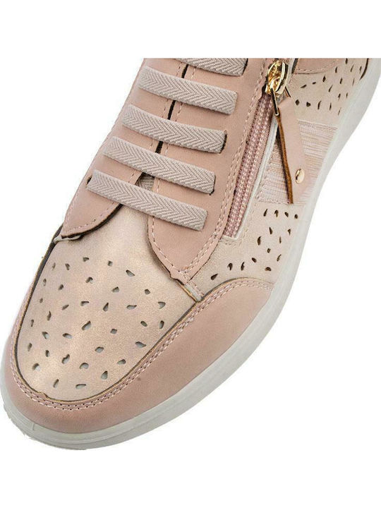 2222 Γυναικεία Ανατομικά Sneakers Ροζ