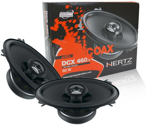 Hertz Set Auto-Lautsprecher DCX 460.3 4x6" mit 40W RMS (2 Weg)