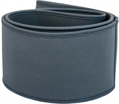 Simoni Racing Husă Volan Auto Soft Skin Large cu Diametru 39-41cm din Piele ecologică Negru