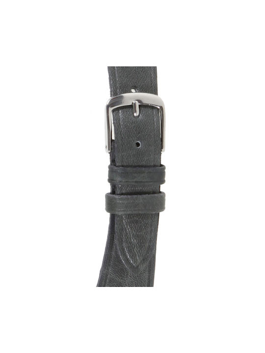 Tzevelion Leather Strap Gray 20mm