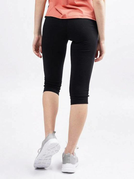 Champion Frauen Capri Leggings Schwarz