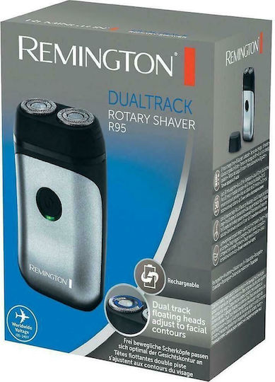 Remington R95 Περιστρεφόμενη Ξυριστική Μηχανή Προσώπου Επαναφορτιζόμενη