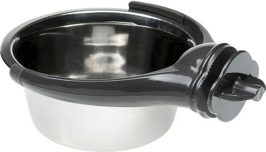 Ferplast Plastic Waterer / Feeder for Dog 17cm in Gray Color