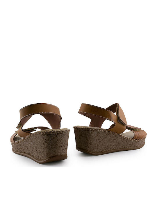 Platforme Dama Anatomici Tabac Maro