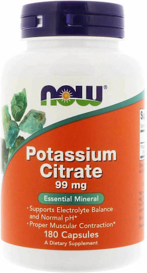 Now Foods Potassium Citrate 99mg 180 Mützen