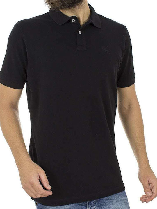 S Polo T-shirt Μαύρο
