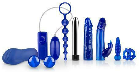 LoveBoxxx Touch N Feel Starter Kit Set Blue