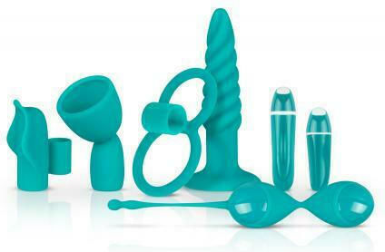 LoveBoxxx Love N Play Starter Kit Set Turquoise Green