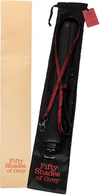 Fifty Shades of Grey Sweet Anticipation Collar & Lead in Rot Farbe