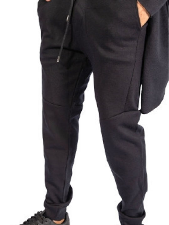 Senior Men's Sweatpants with Rubber Black