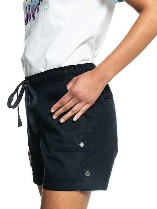Life Is Sweeter Women's High-waisted Shorts Black