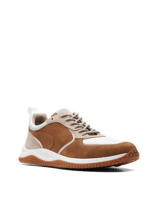 Clarks Puxton Run Sneakers Tabac Brown