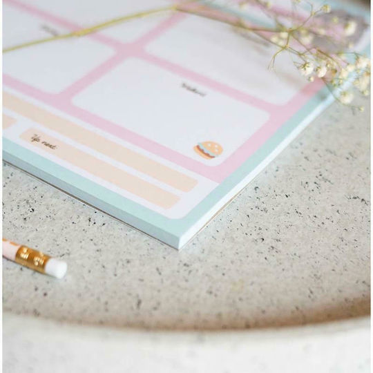 Pusheen Εβδομαδιαίο Planner Foodie Collection 29x21εκ.