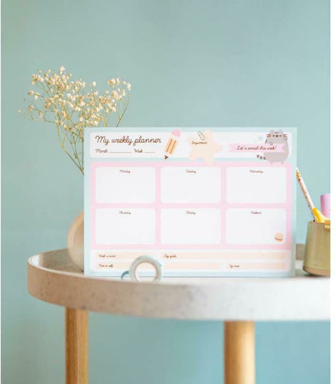Pusheen Εβδομαδιαίο Planner Foodie Collection 29x21εκ.
