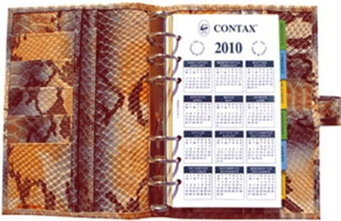 Contax Дневен Организатор Артист Личен Кожен Ел Греко