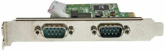 StarTech Κάρτα PCI σε 2 θύρες RS232 DB9 Serial