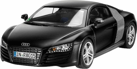 Revell Audi R8 Metal Modeling Figure Car 106 Pieces in Scale 1:24 with Glue and Paints 18.4cm.