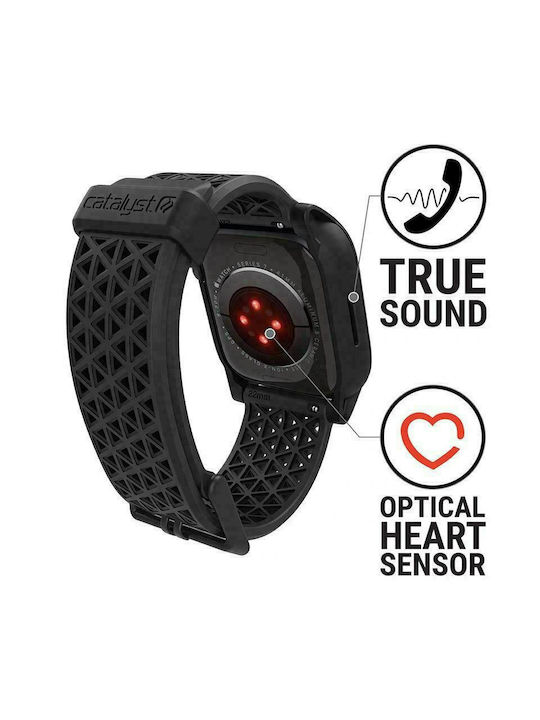 Catalyst Defense Plastikhülle in Schwarz Farbe für Apple Watch 41mm
