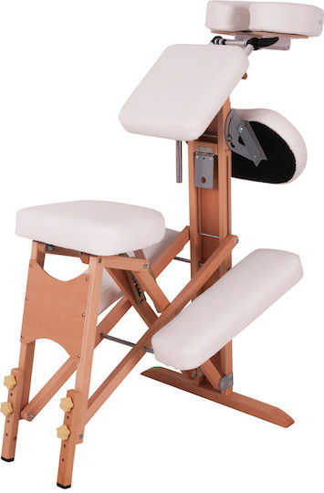 Medicin Stuhl Massage und Physiotherapie Schwarz aus Holz 85x57cm.