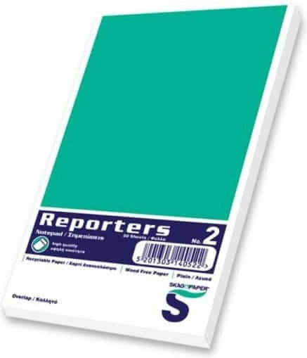 Skag Notepad 50 Sheets A5 with Blank Pages