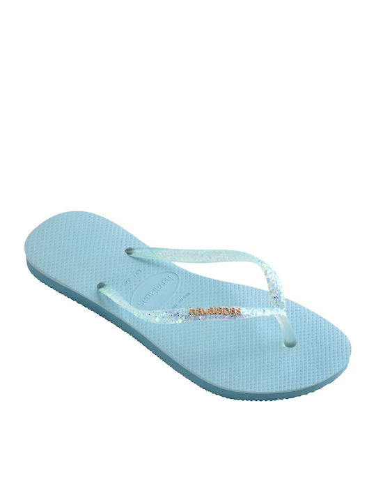 Frauen Flip Flops in Hellblau Farbe