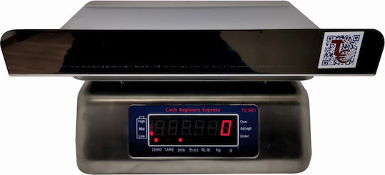TE Tameiaki Express TE301-L Електронен с капацитет на претегляне 30кг и деление 1гр