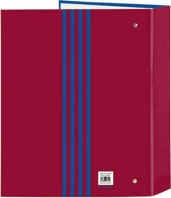 F.C. Barcelona Clipboard with 4 Rings for Paper A4 Multicolour 1pcs