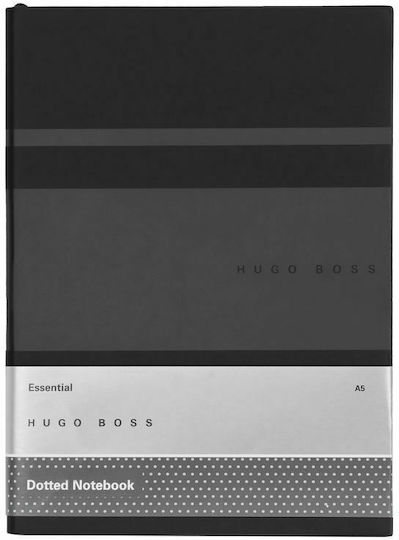 Boss Essential Gear Matrix Σημειωματάριο A5 Bullet 40 Φύλλων με Λευκές Σελίδες Μαύρο