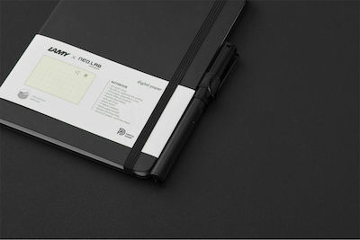 Lamy Safari Notebook 96 Sheets with Elastic and Pen Holder Black