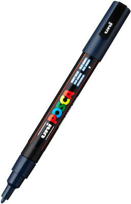 Uni-Ball PC-3M Permanent Marker 1.3mm Navy Blue