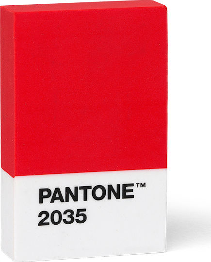 Pantone Γόμα για Μολύβι Pantone Κόκκινη