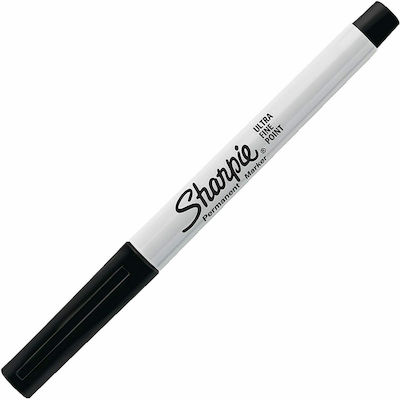 Sharpie Ultra fine Ανεξίτηλοι Μαρκαδόροι 0.5mm Μαύροι 2τμχ