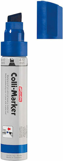 Herlitz Colli Marker Ανεξίτηλος Μαρκαδόρος Μπλε 12mm