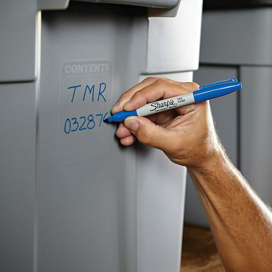 Sharpie Fine Point Ανεξίτηλος Μαρκαδόρος Μπλε 1mm