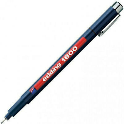 Edding 1800 Profipen Design Marker 0.7mm Black