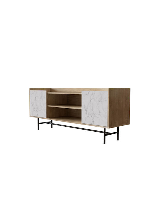 Stand TV Stockholm Bej L140xA39xÎ140cm