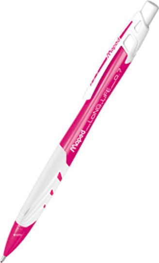 Maped Long Life Creion mecanic 0.7mm cu Radiera Roz