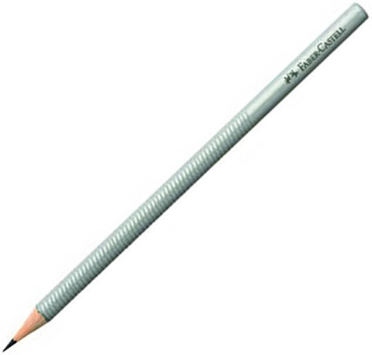 Faber-Castell Design Μολύβι HB Ασημί