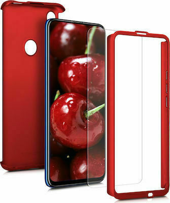 360 Vollschutz Kunststoff Rot (Huawei P Smart Z / Honor 9X)