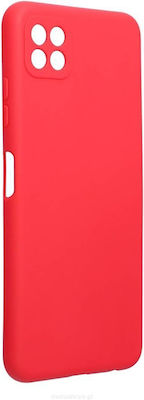 iNOS Soft Silicone Back Cover Red (Galaxy A22 5G)